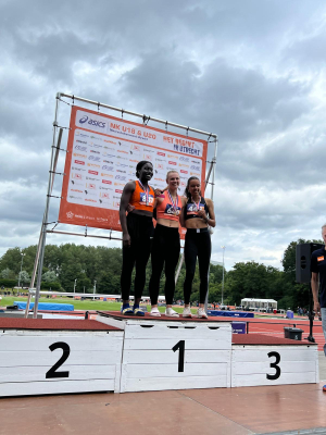 Dubbel zilver voor Shantell Kwofie
